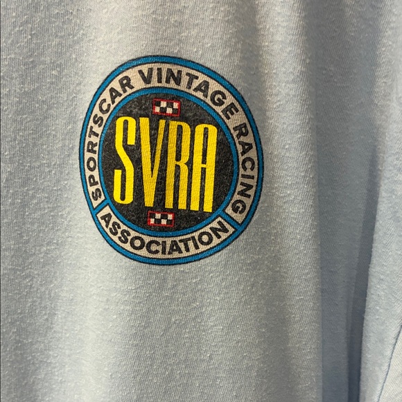 Sports car vintage racing association Racing Legends Graphic T-Shirt- Light Blue - Picture 3 of 5